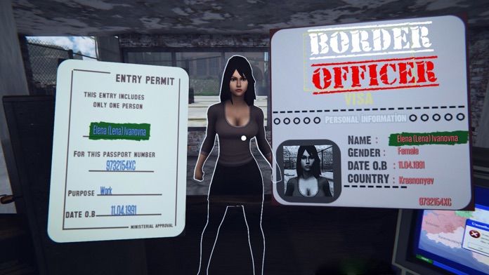 Border Officer™ screenshot game