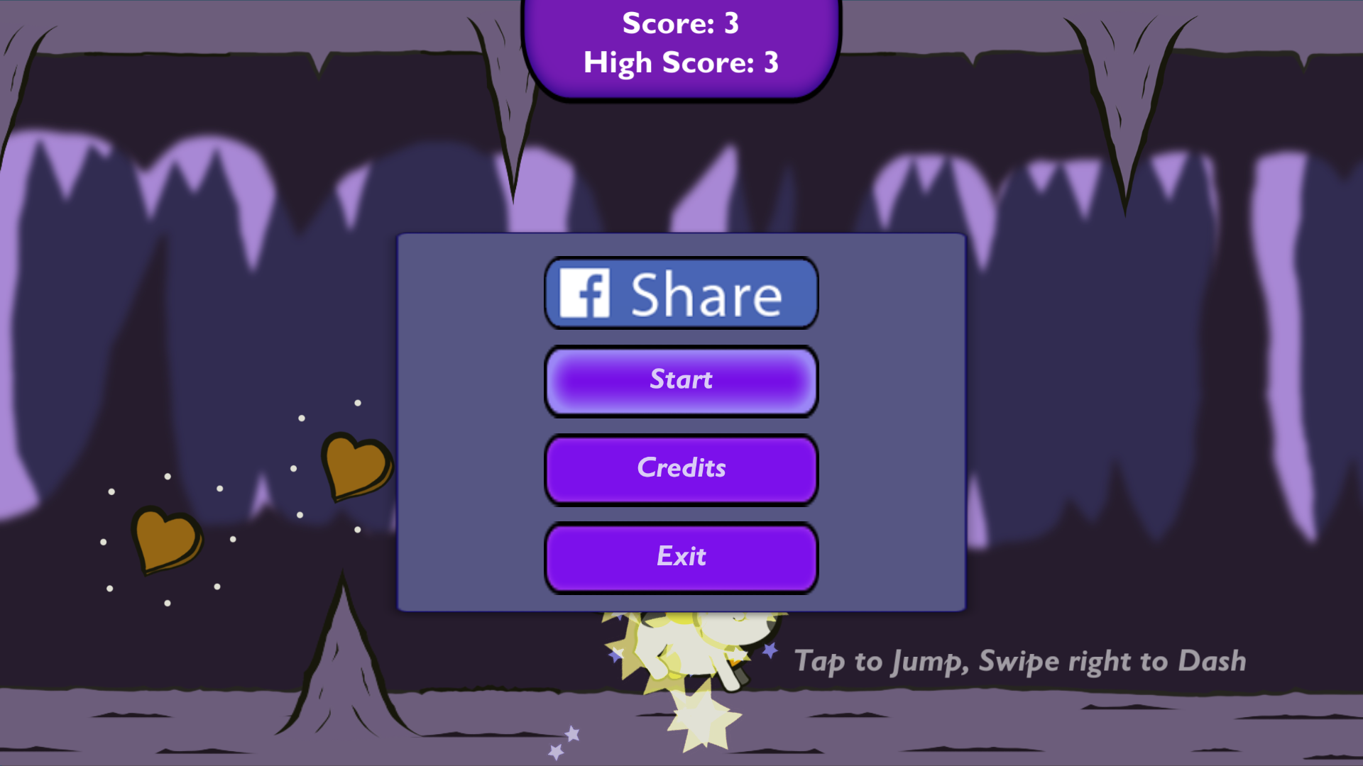 Cat Cave Game Screenshot