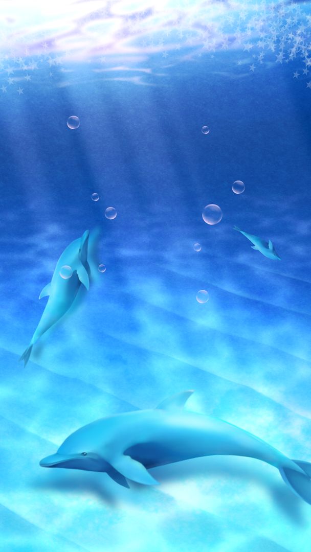 Aquarium dolphin simulation ภาพหน้าจอเกม