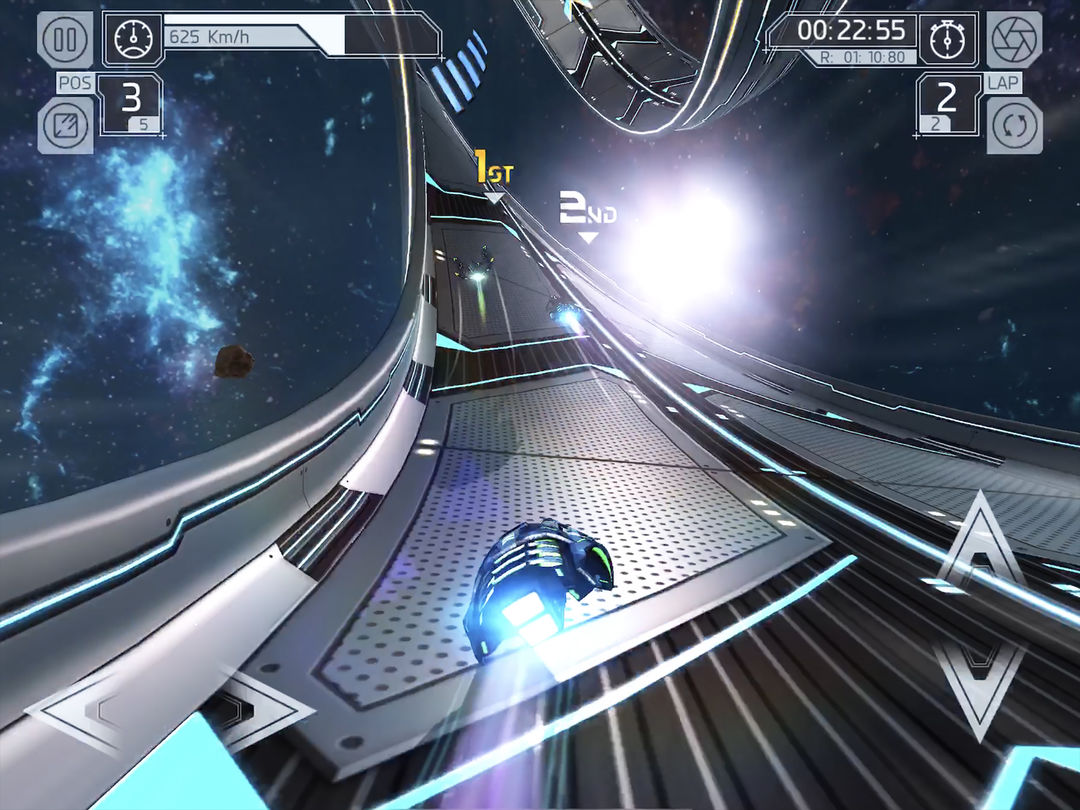 Screenshot of Cosmic Challenge Racing