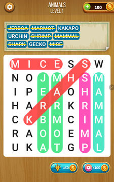 Word Search: Hidden Words Game Screenshot