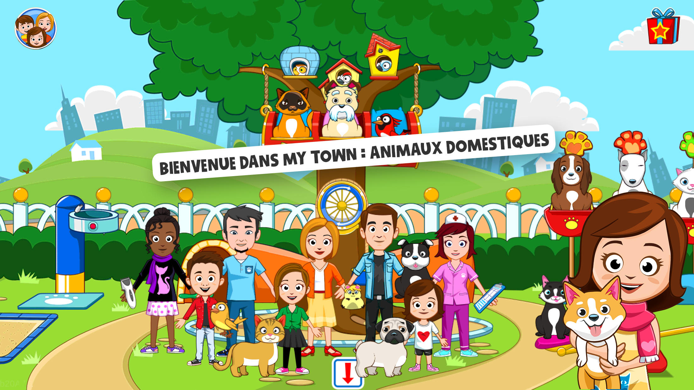 Screenshot 1 of My Town : Animaux domestiques 7.00.16