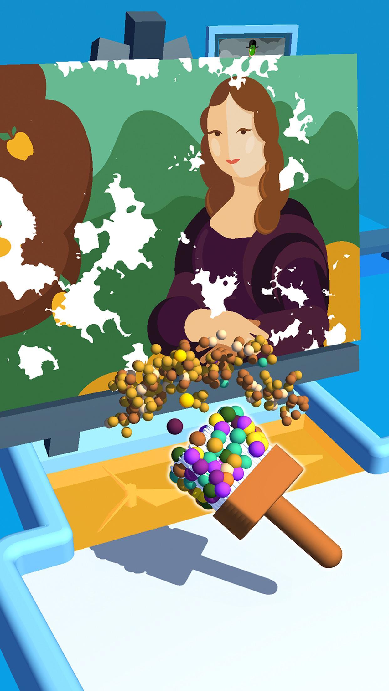 Art Ball 3D: Canvas Puzzle Game Screenshot