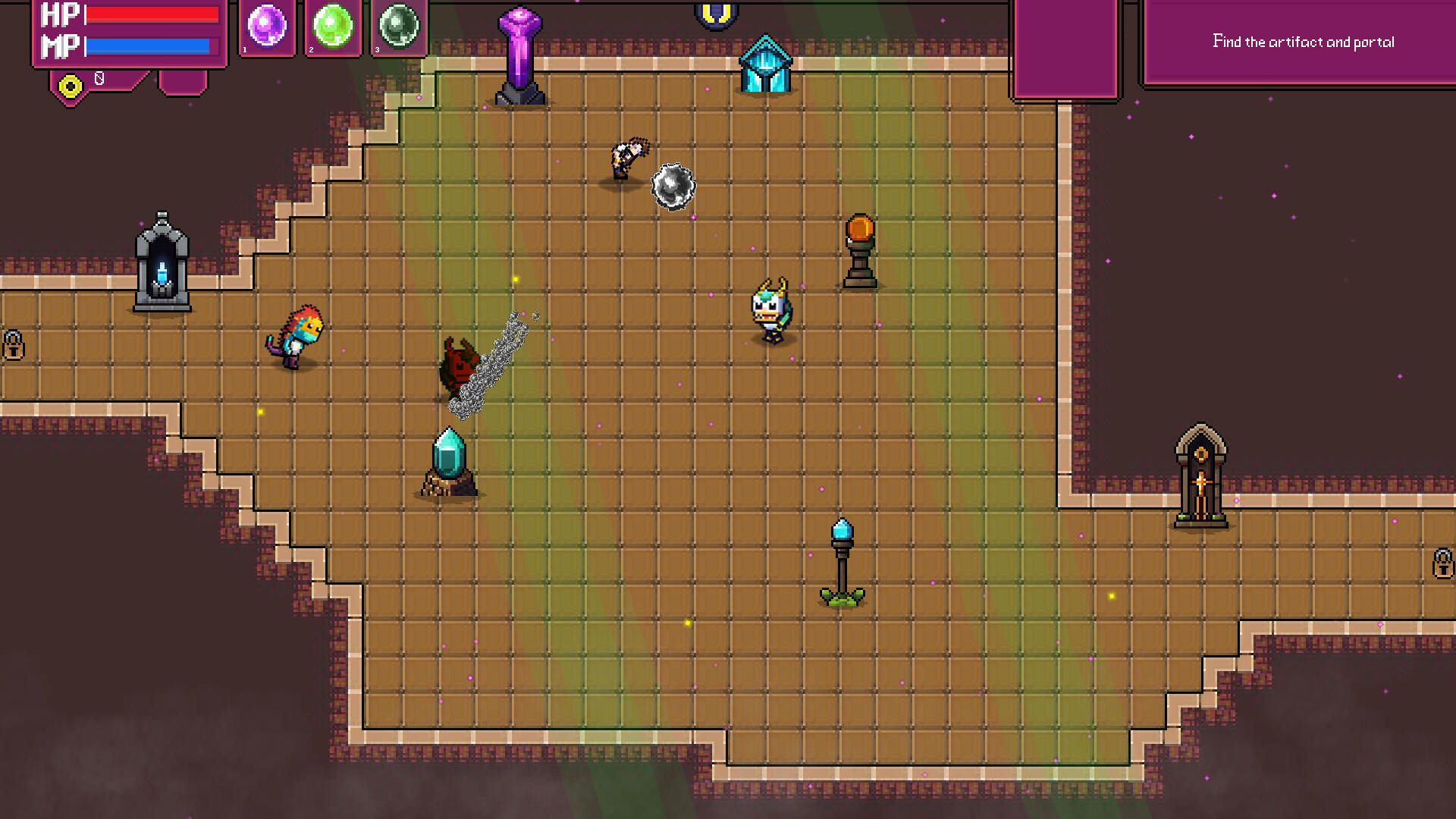 Hero's black dungeon 게임 스크린샷