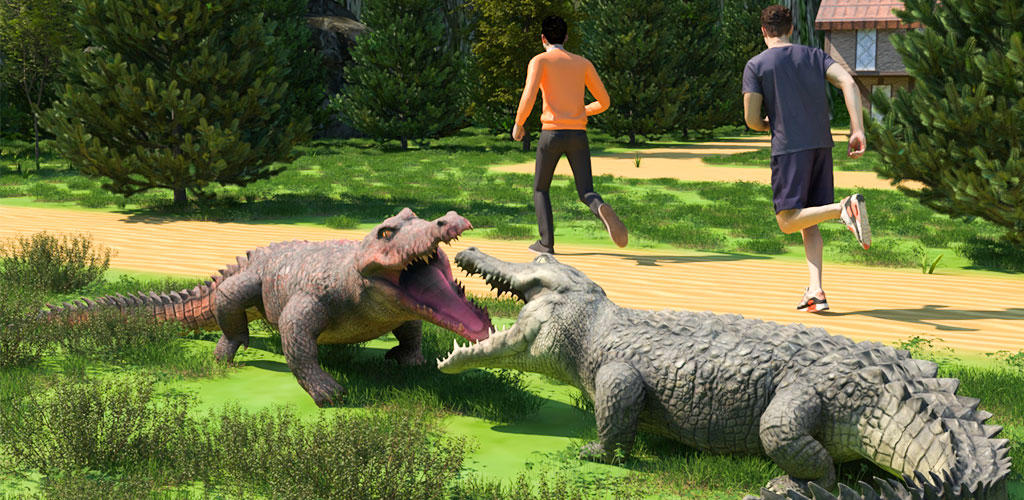 Banner of Crocodilo Sim: Ataque Selvagem 3D 1.0