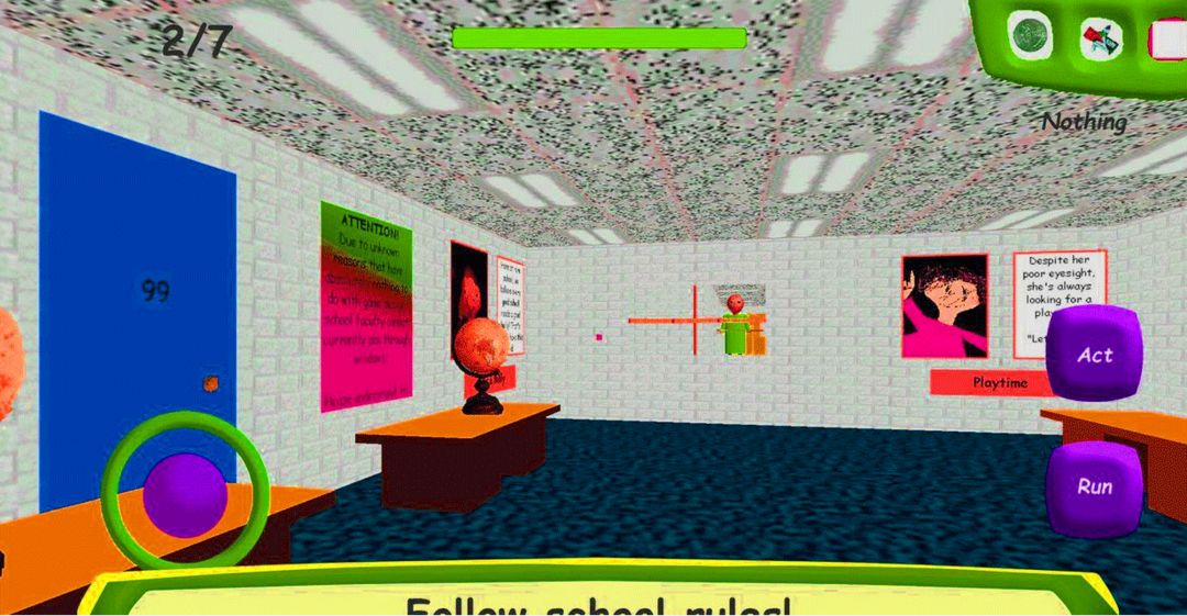 Screenshot of Baldy’s Basix in Education School