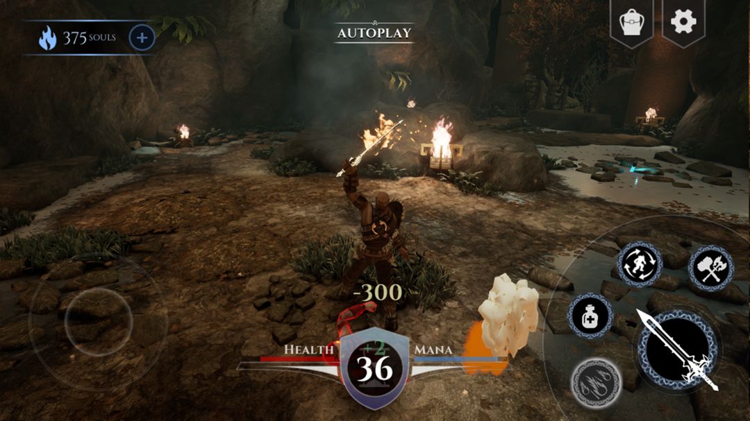 Screenshot of Action RPG Game Sample