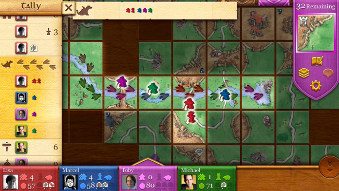 Carcassonne Game Screenshot