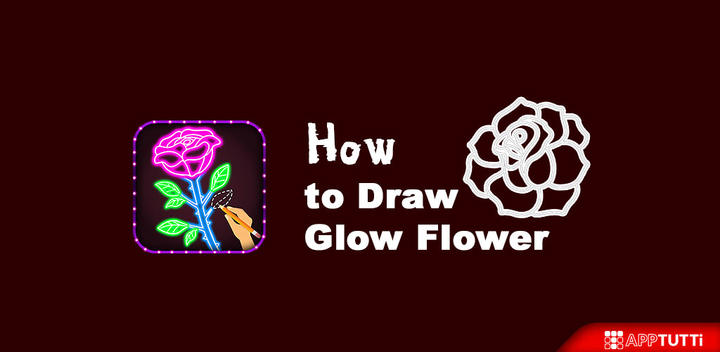 Banner of How to Draw Glow Flower 1.4