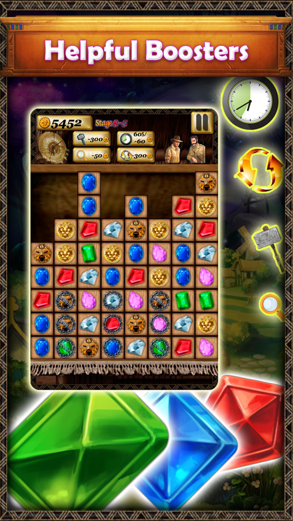 Cuplikan Layar Game Jewel Super World I