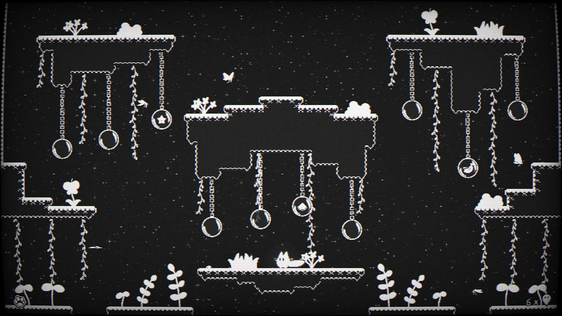 Cats Catching Mice: The Black and White World Game Screenshot