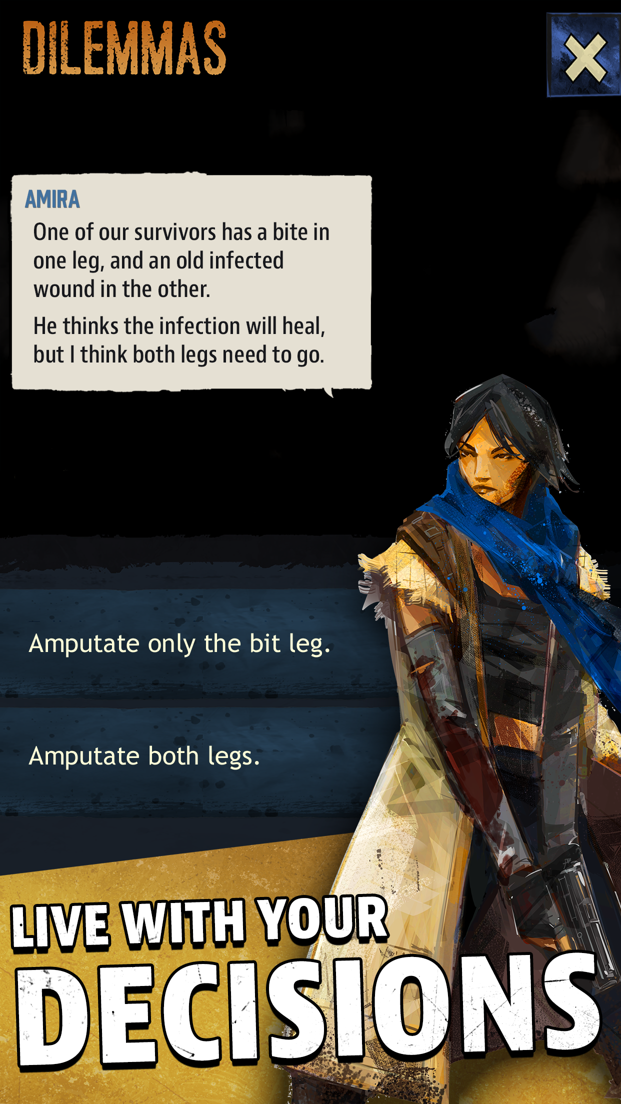 The Walking Dead: March To War Game Screenshot