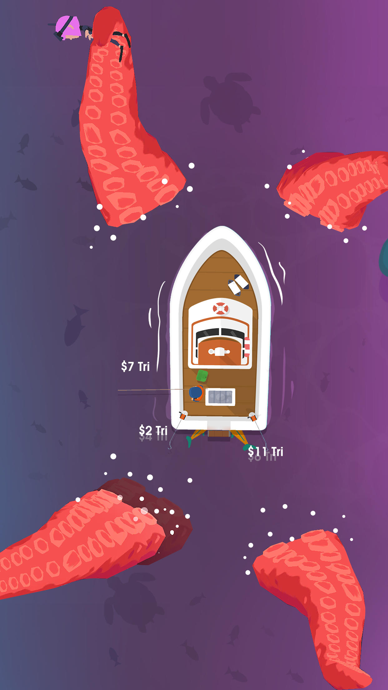 Hooked Inc: Fishing Games Game Screenshot