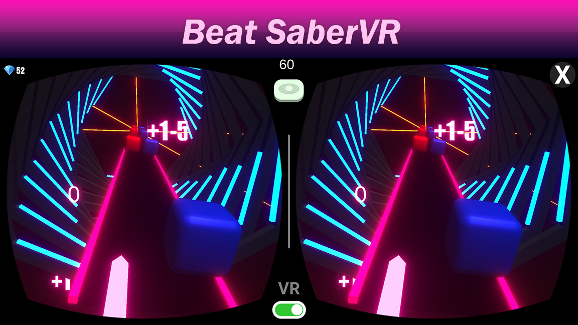 Beat Saber VR - (cardboard) ภาพหน้าจอเกม