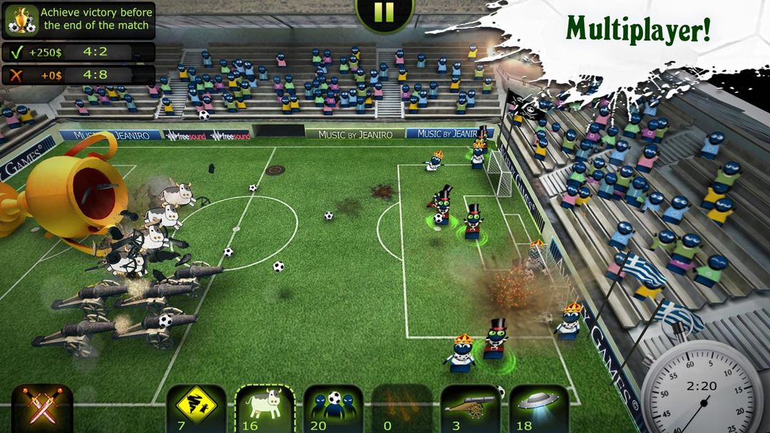 FootLOL: Crazy Football game 게임 스크린 샷