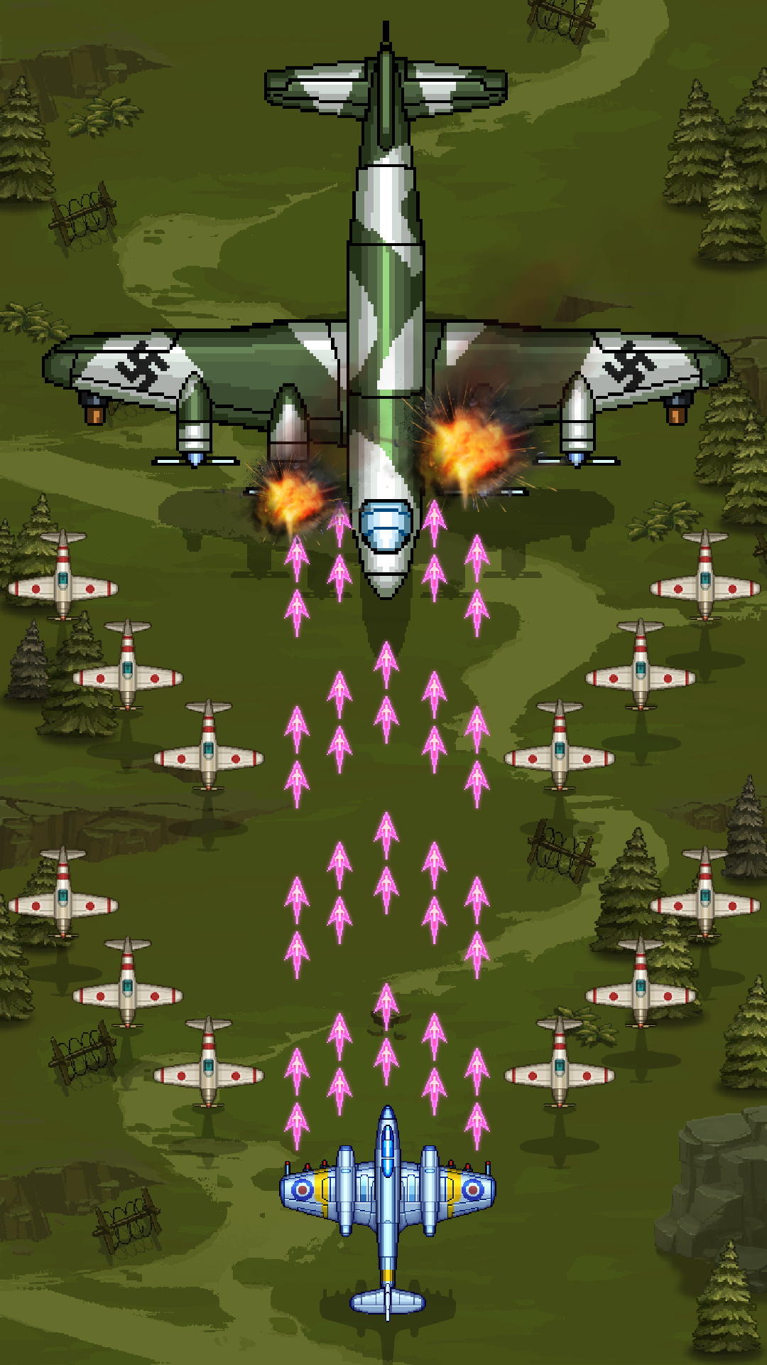 1940 - Arcade Shooting Game Game Screenshot