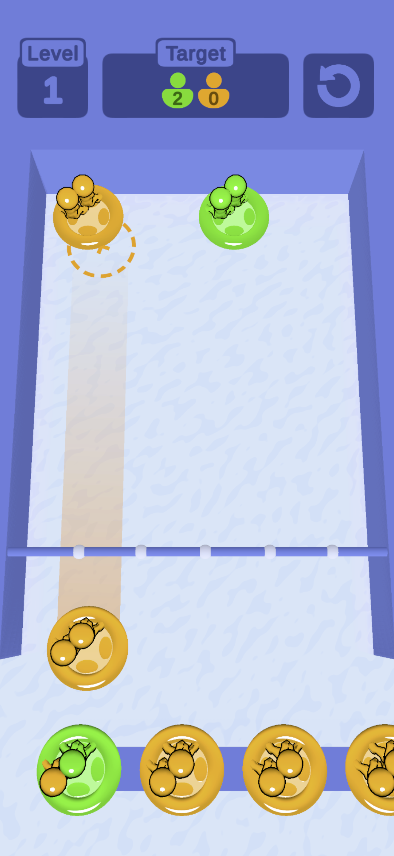 Aqua Spin Game Screenshot