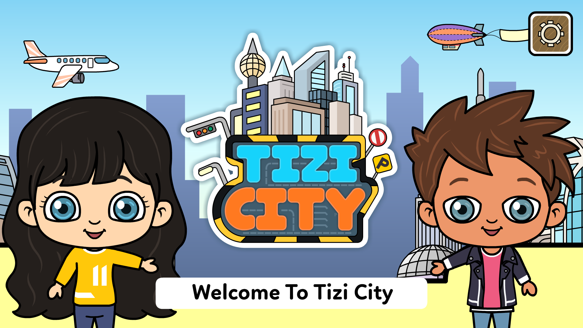 Screenshot 1 of Cidade Tizi—Jogos de Cidade 3.6
