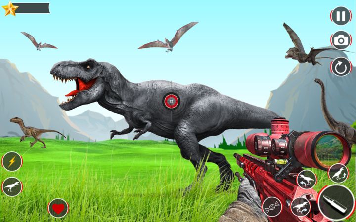 Download do APK de jogos de caça dinossauros 3d para Android