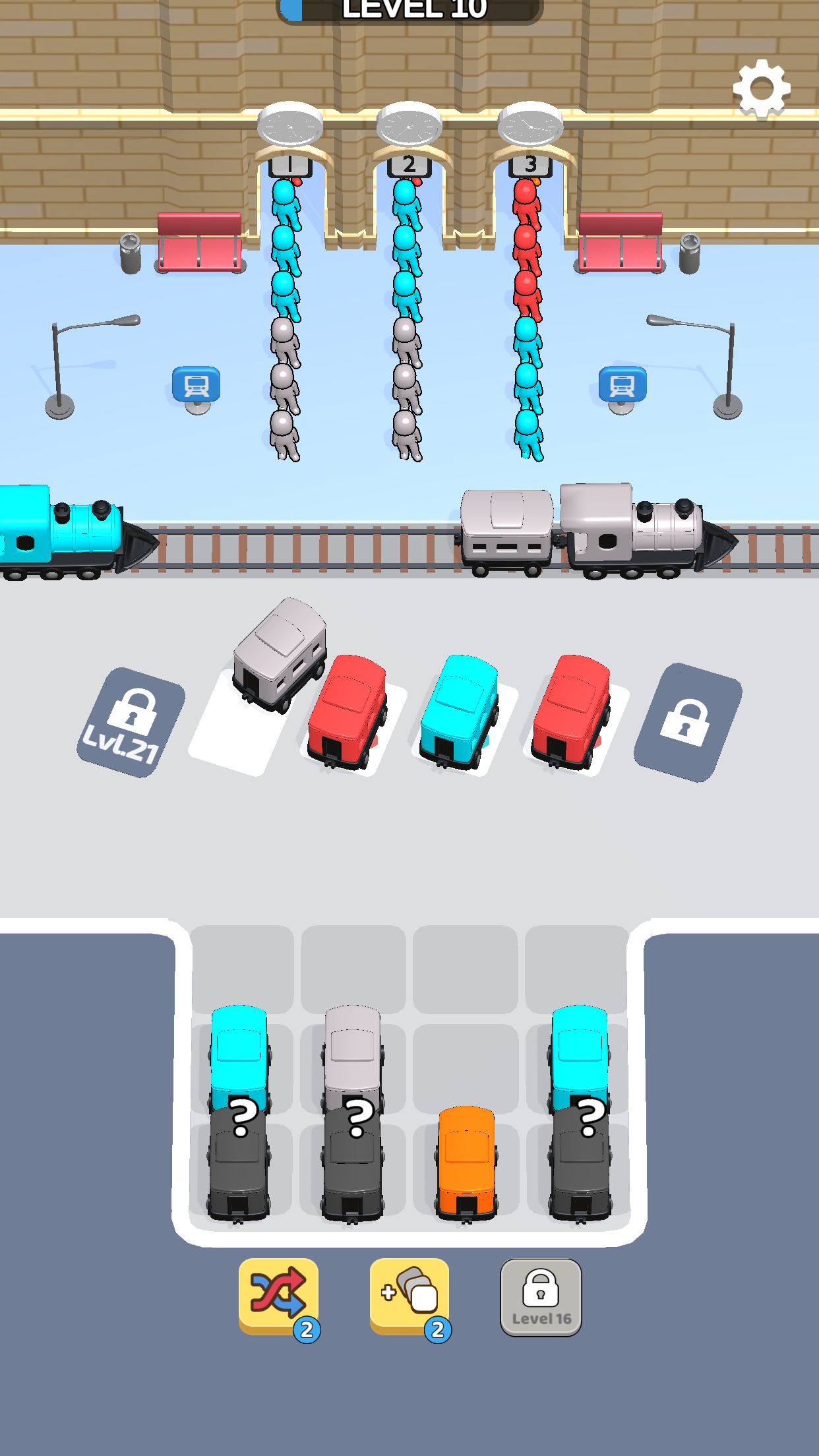 Train Match Game Screenshot