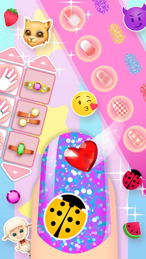 Dora's Nail Salon ภาพหน้าจอเกม