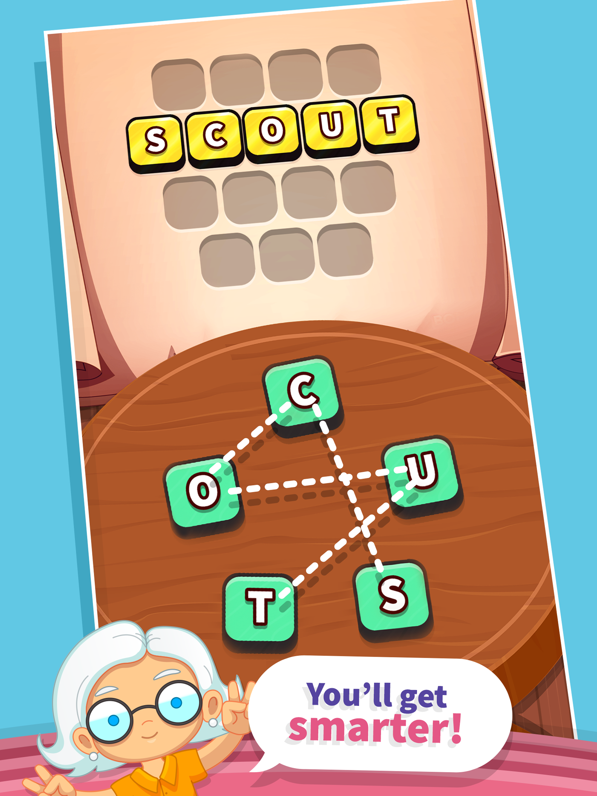 WordWhizzle Connect Game Screenshot