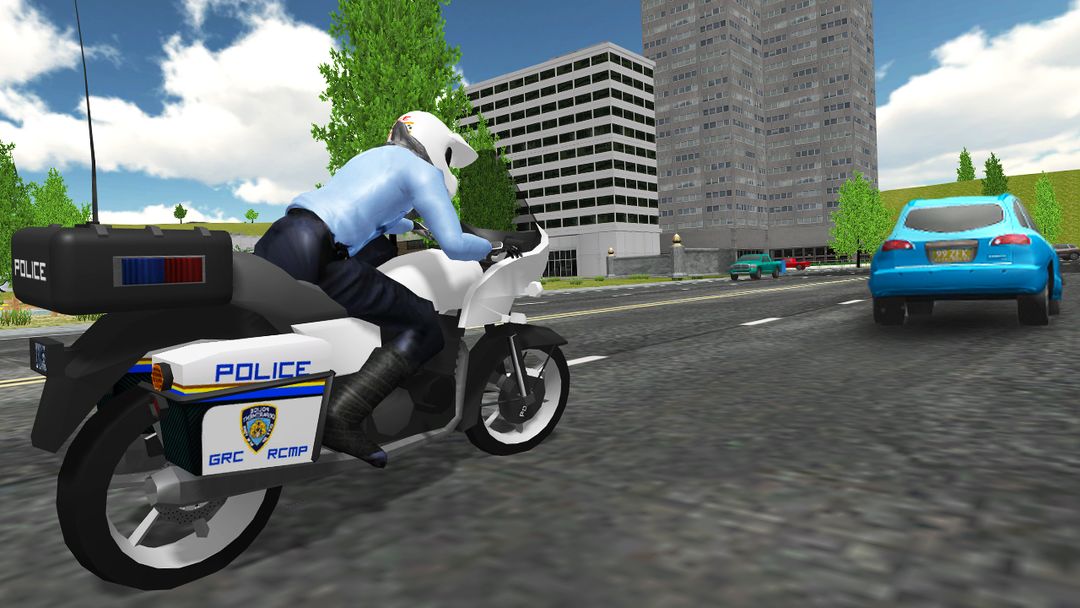 Screenshot of Police Motorbike Duty