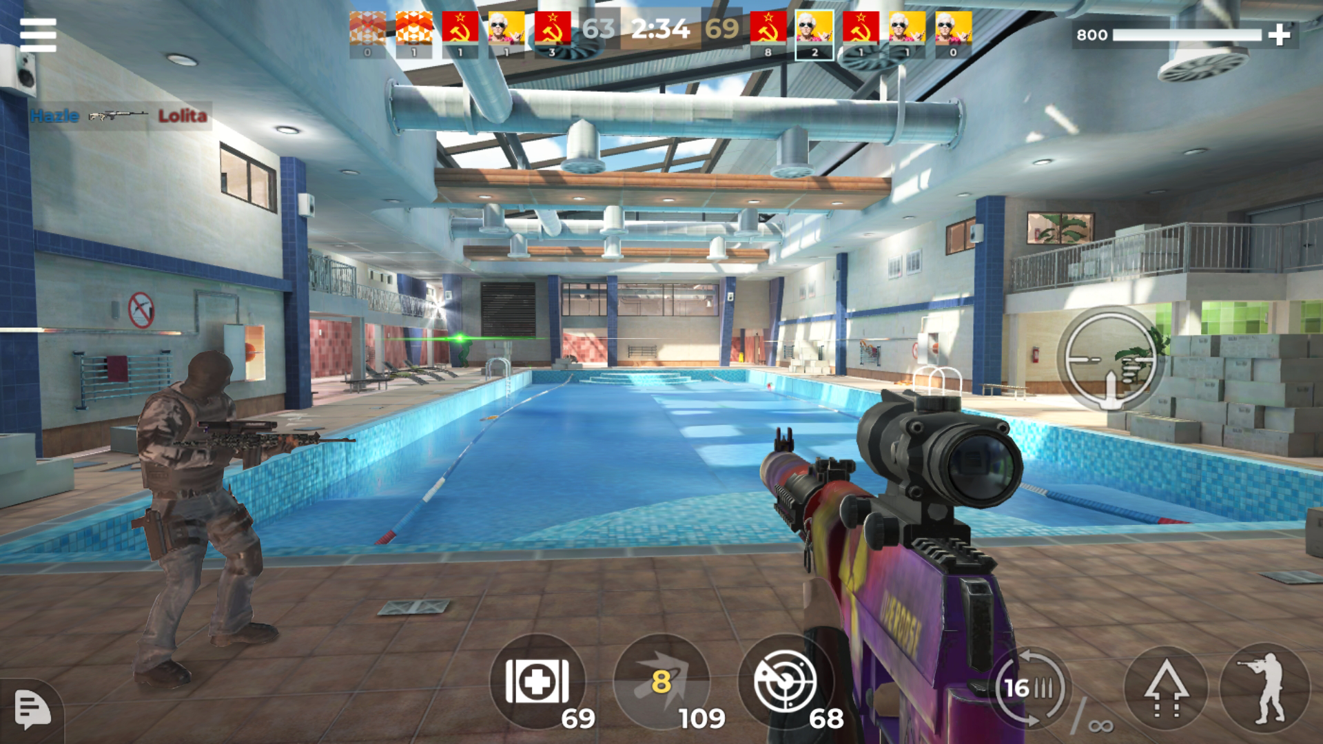Screenshot of AWP Mode: Online Sniper Action
