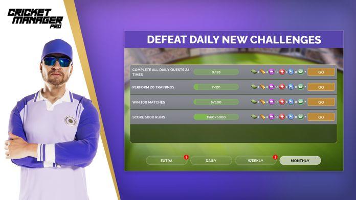 Cricket Manager Pro 2022 Game Screenshot