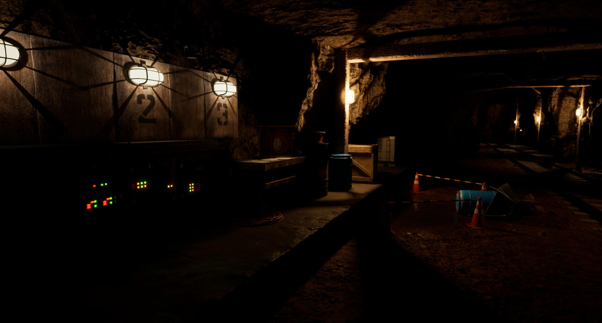 Screenshot of Down the shaft