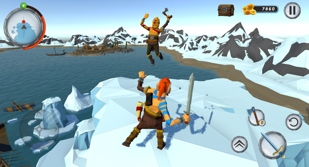 Screenshot of Vikings Ragnar Valhalla War