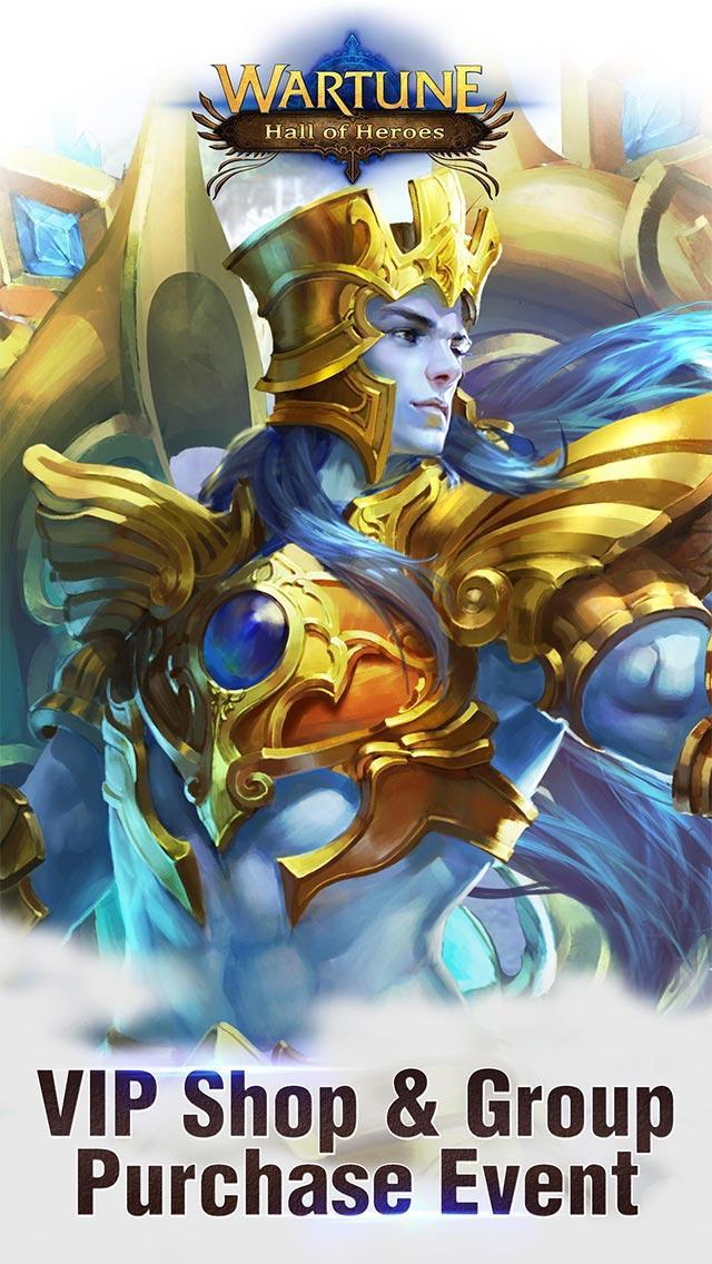 Wartune: Hall of Heroes Game Screenshot