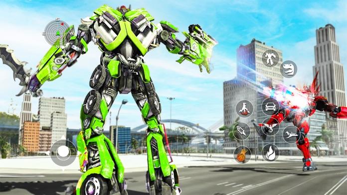 Real Robot Car Transform Game Game Screenshot