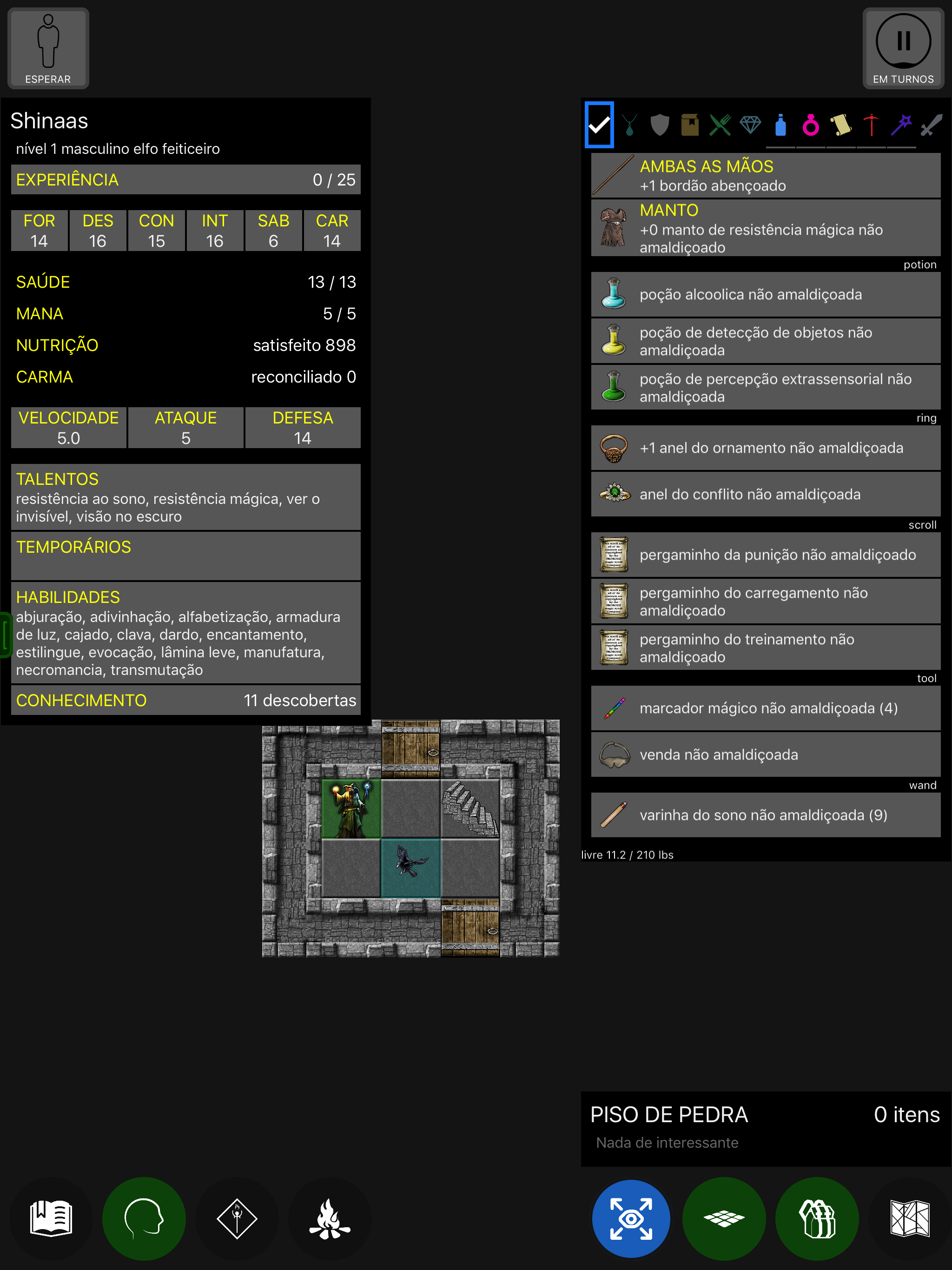 Captura de Tela do Jogo Pathos: Nethack Codex