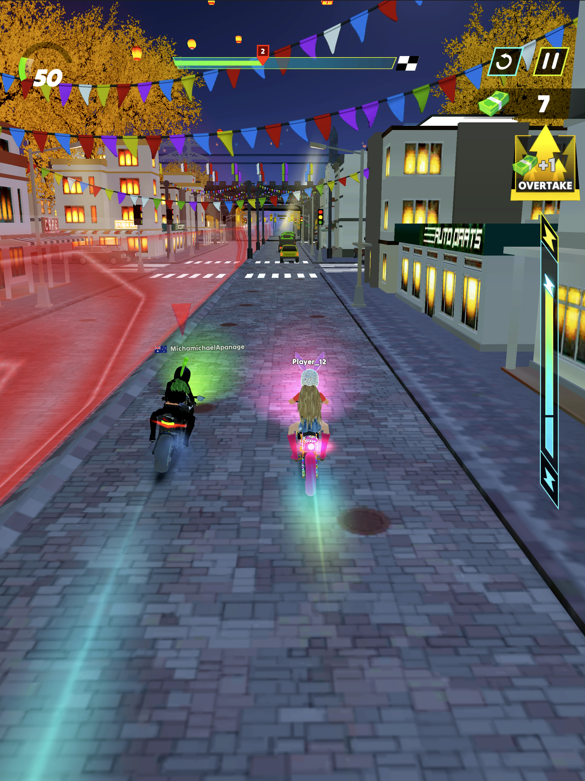 Cuplikan Layar Game Wild Wheels: Bike Racing