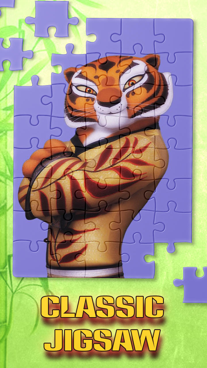 Funny Panda Jigsaw Puzzle Game Screenshot