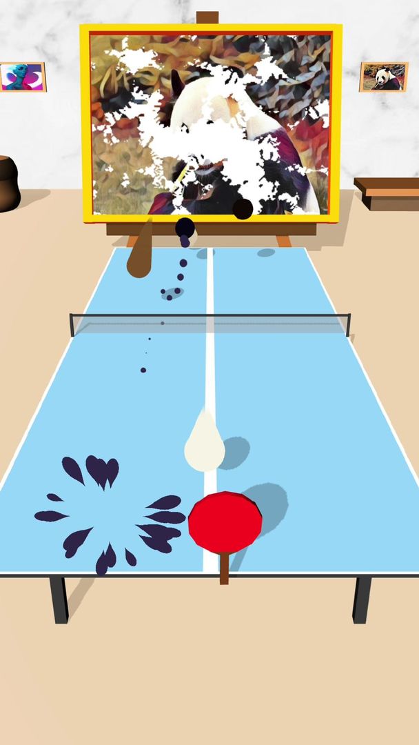 Paint Pong EDM screenshot game