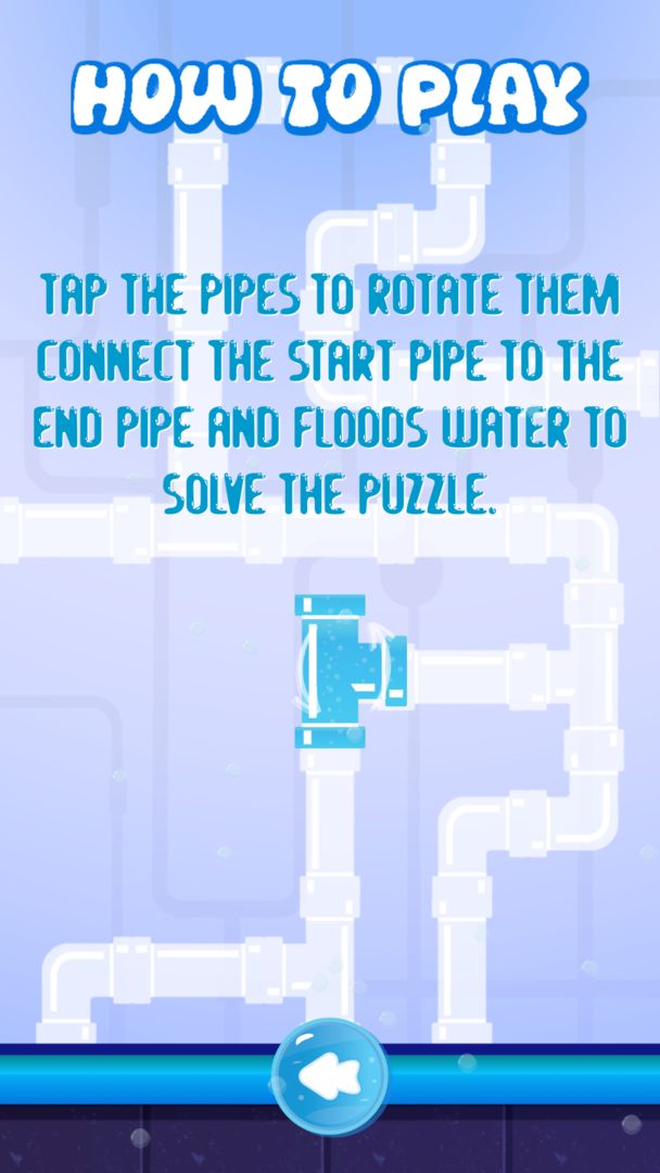 Screenshot of Pipe Piper | Free Pipe Plumbing Puzzle
