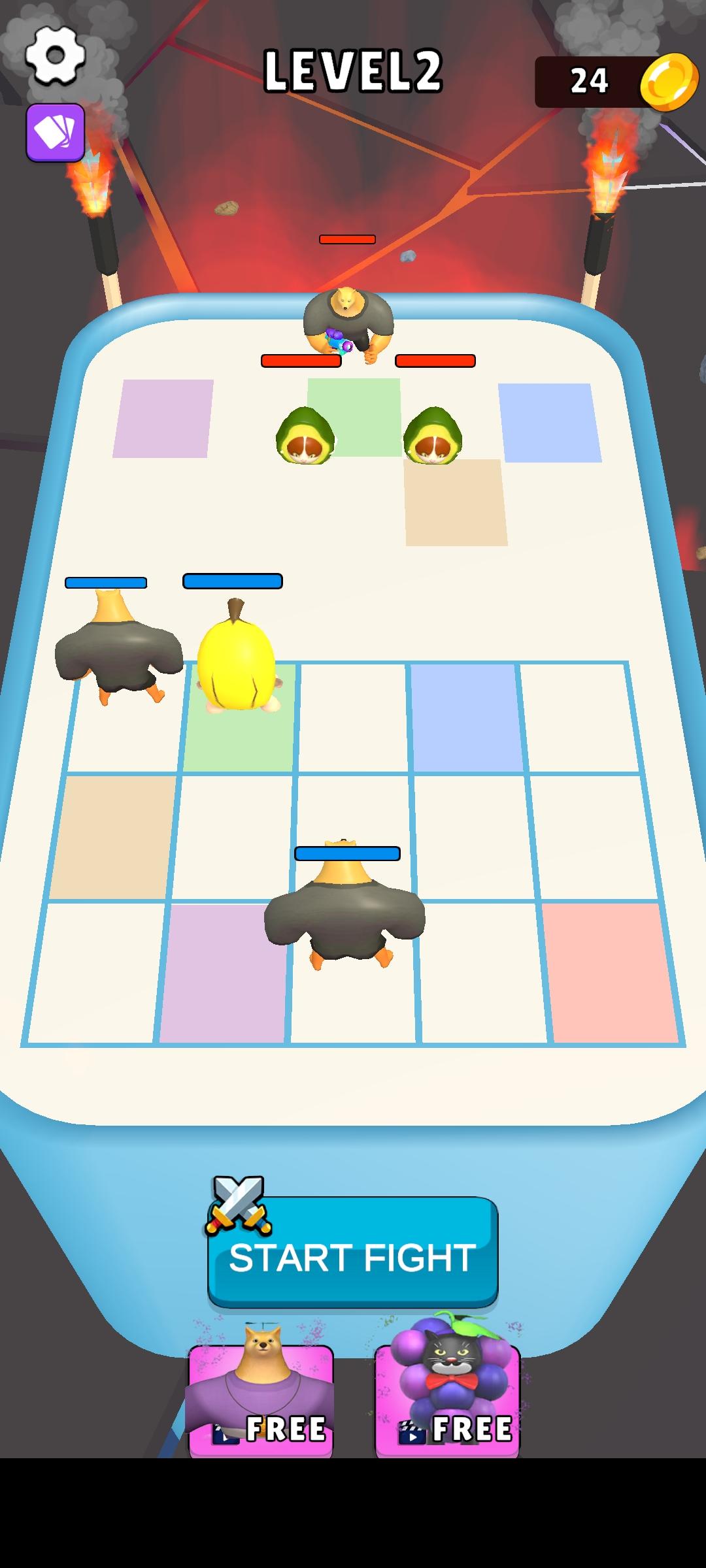 Epic Banana Merge Cat Master Game Screenshot