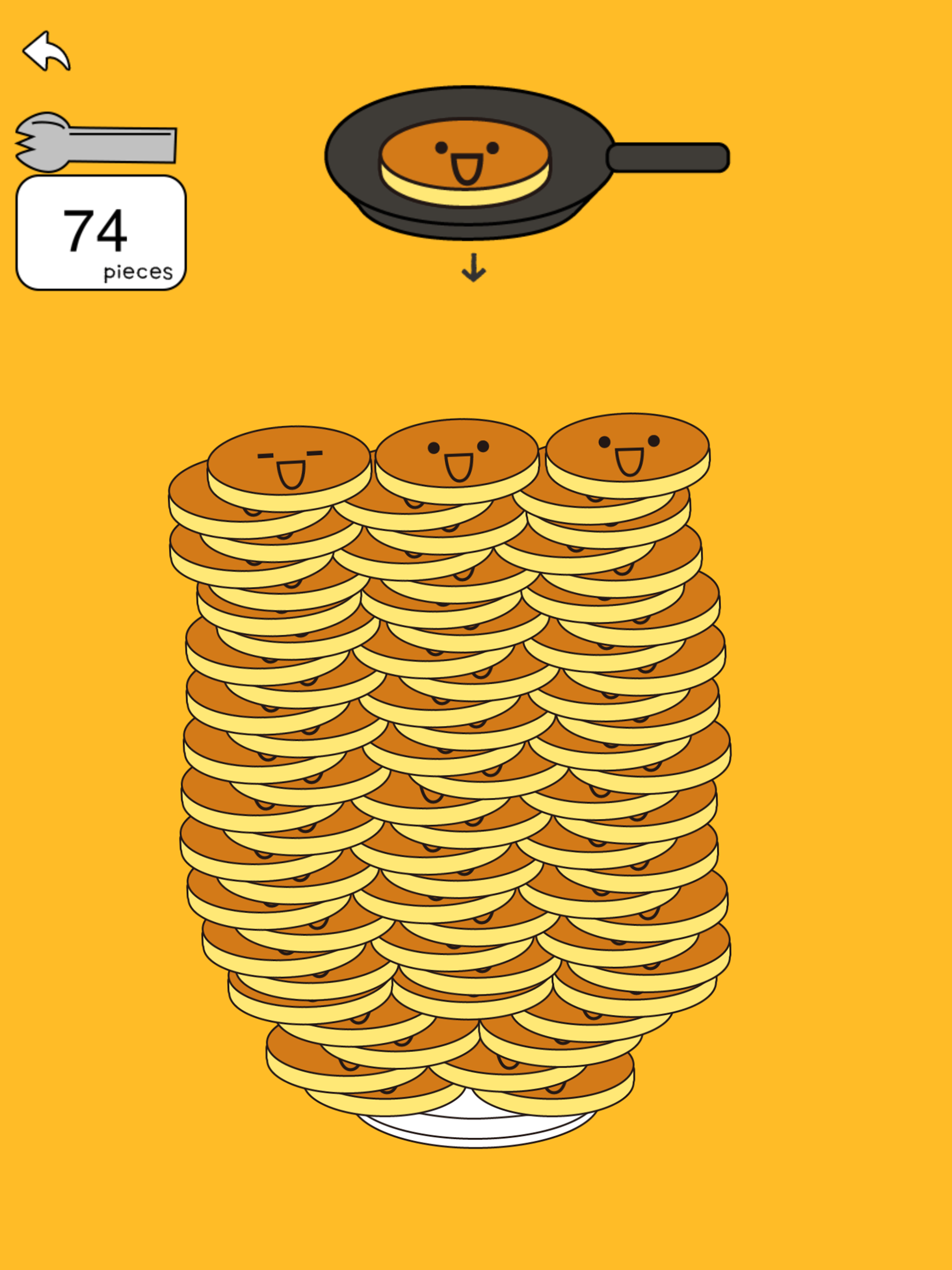 Pancake Tower-Game for kids Game Screenshot