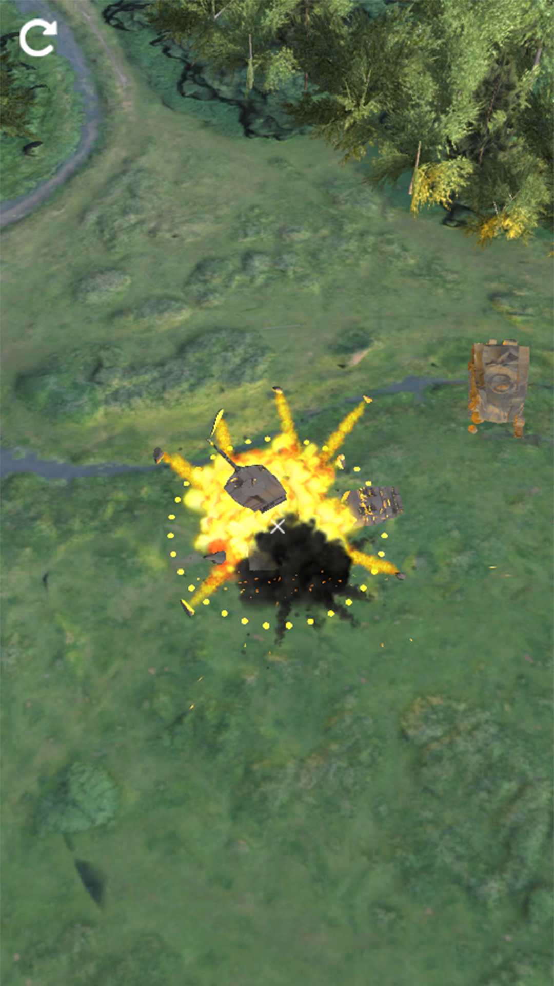 Artillery Strike Game Screenshot