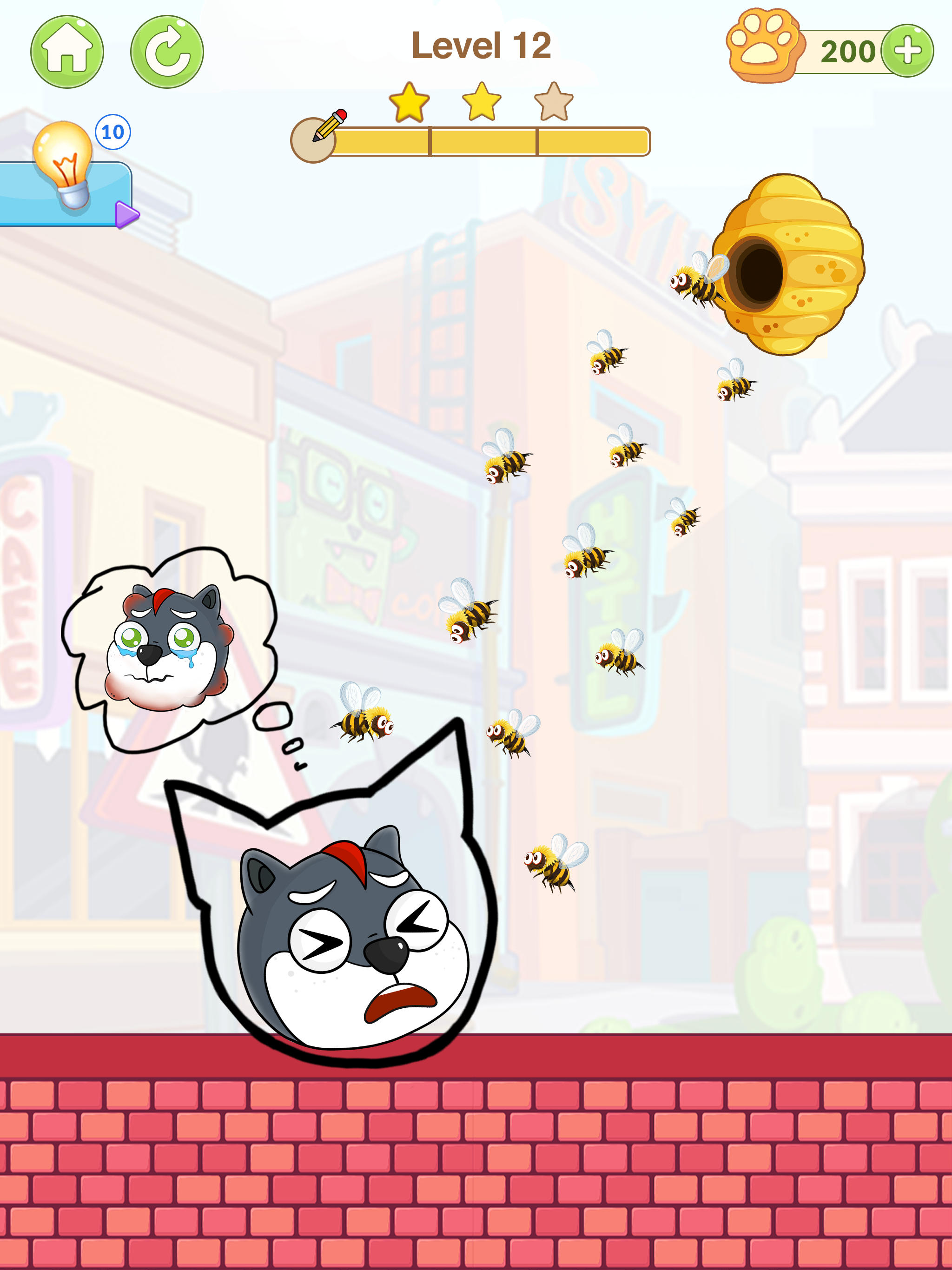 Help the Dog: Brain Puzzles Game Screenshot