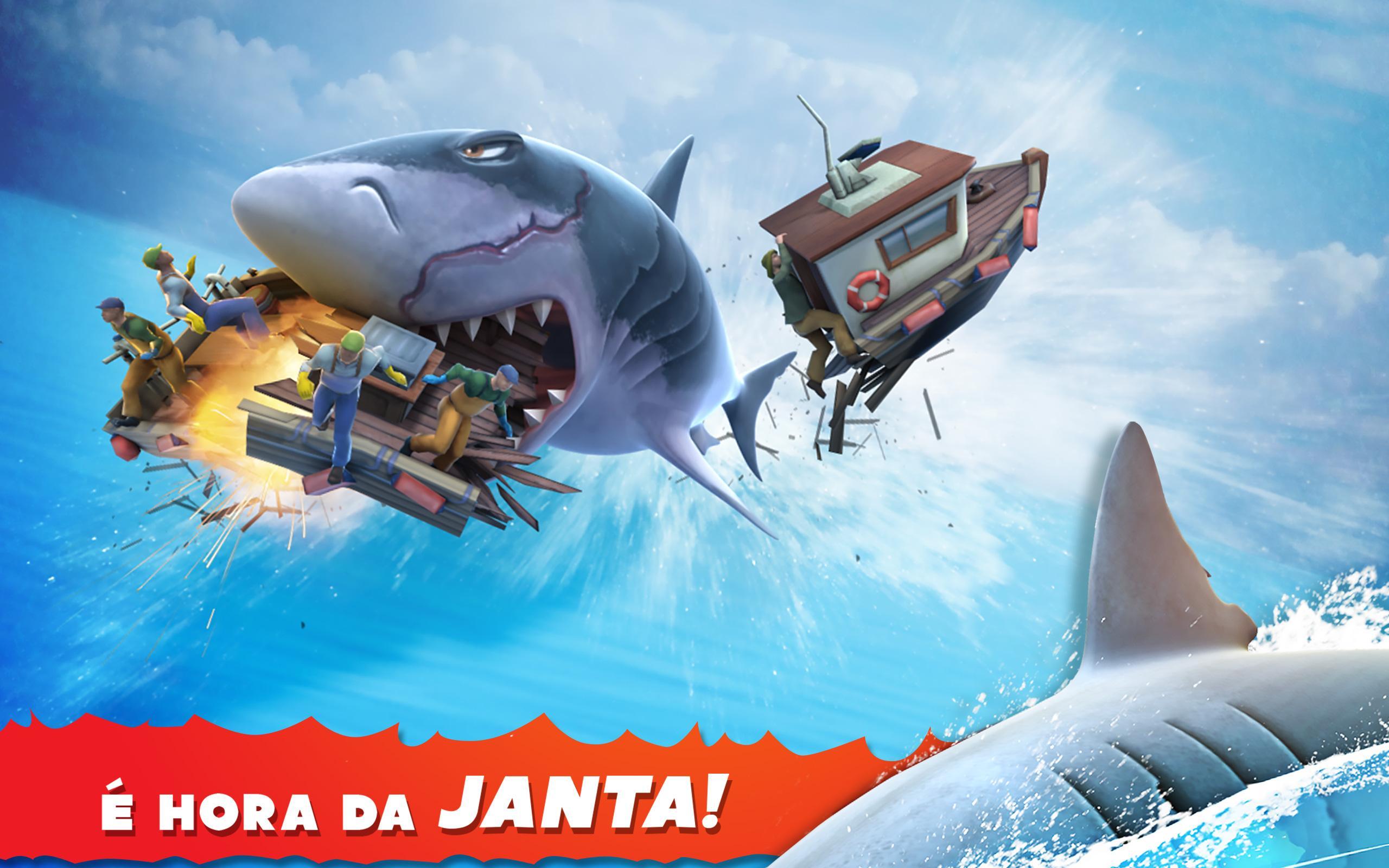 Captura de Tela do Jogo Hungry Shark Evolution: Ataque