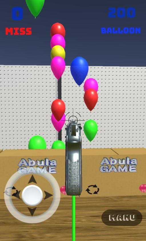 Night market shot balloon Game Screenshot