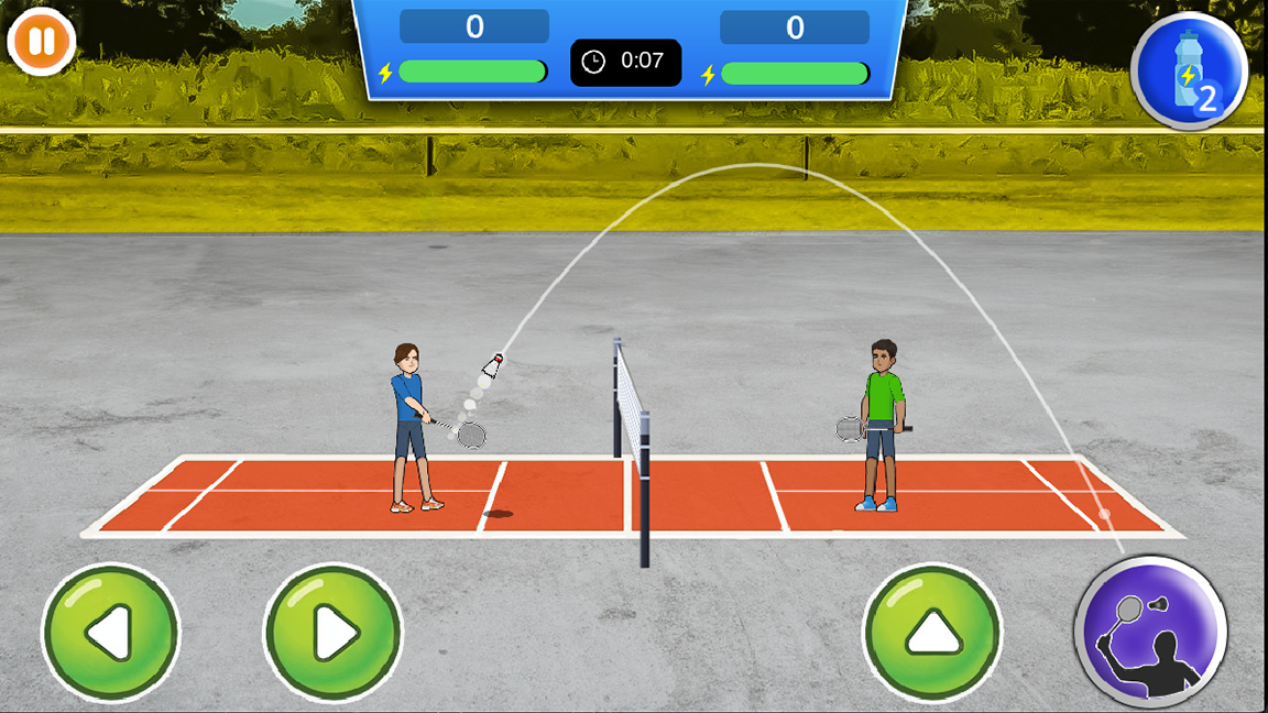 Badminton Club Game Screenshot