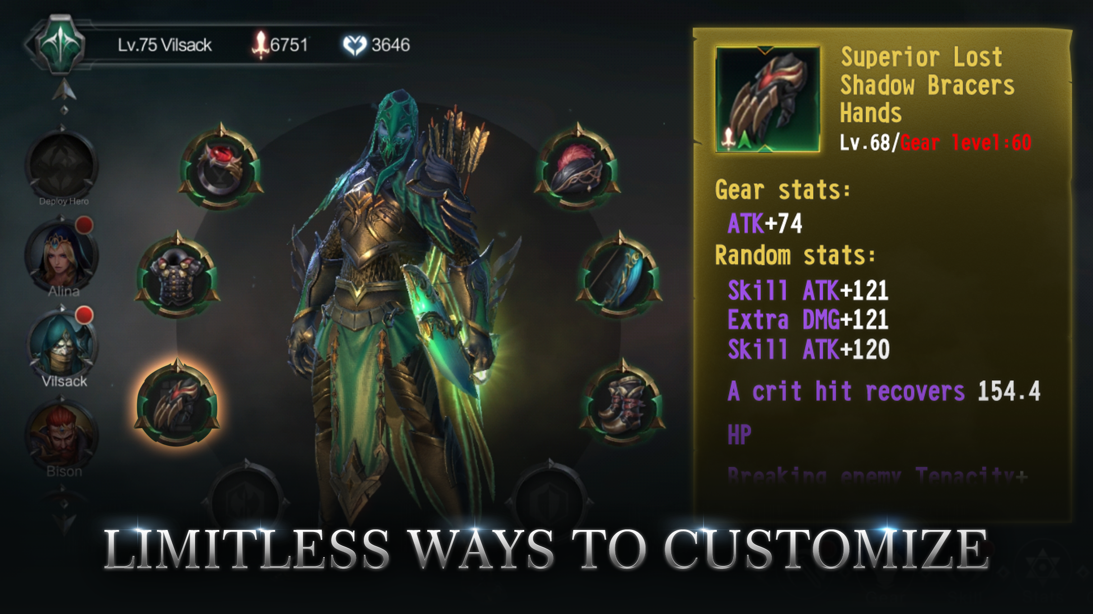 Raziel Rebirth: Dungeon Raid Game Screenshot