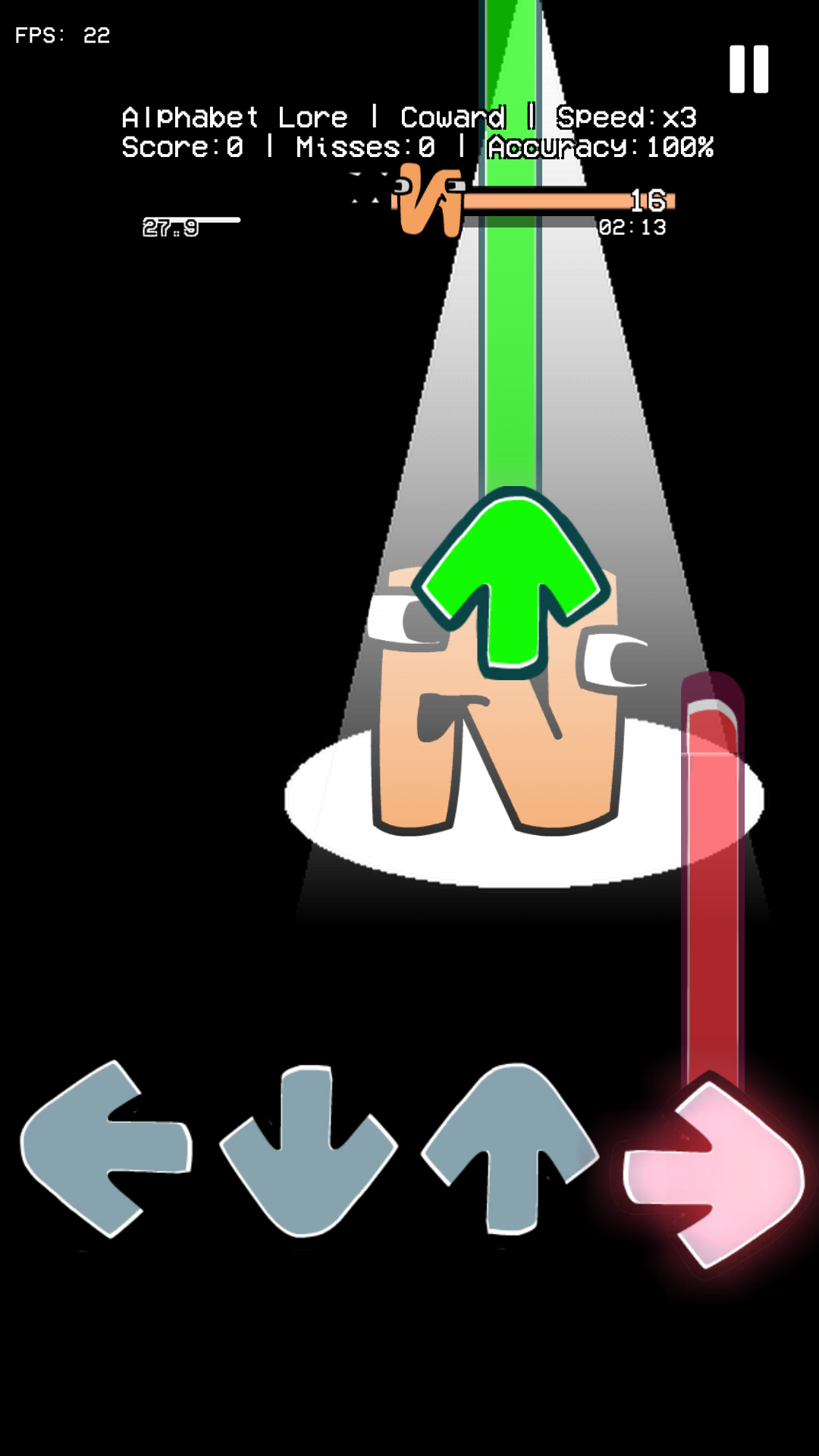 FNF Alphabet Lore Funkin Mod Game Screenshot