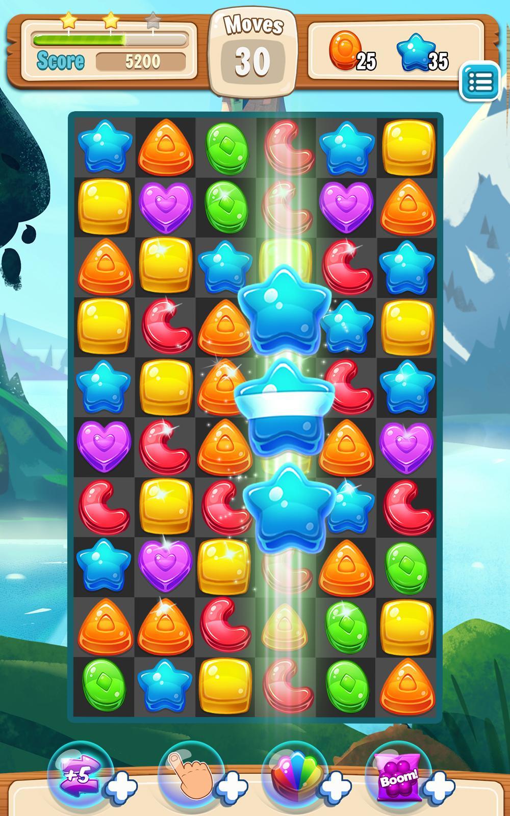 Cuplikan Layar Game Candy Heroes