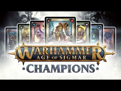 Screenshot of the video of Warhammer AoS Champions