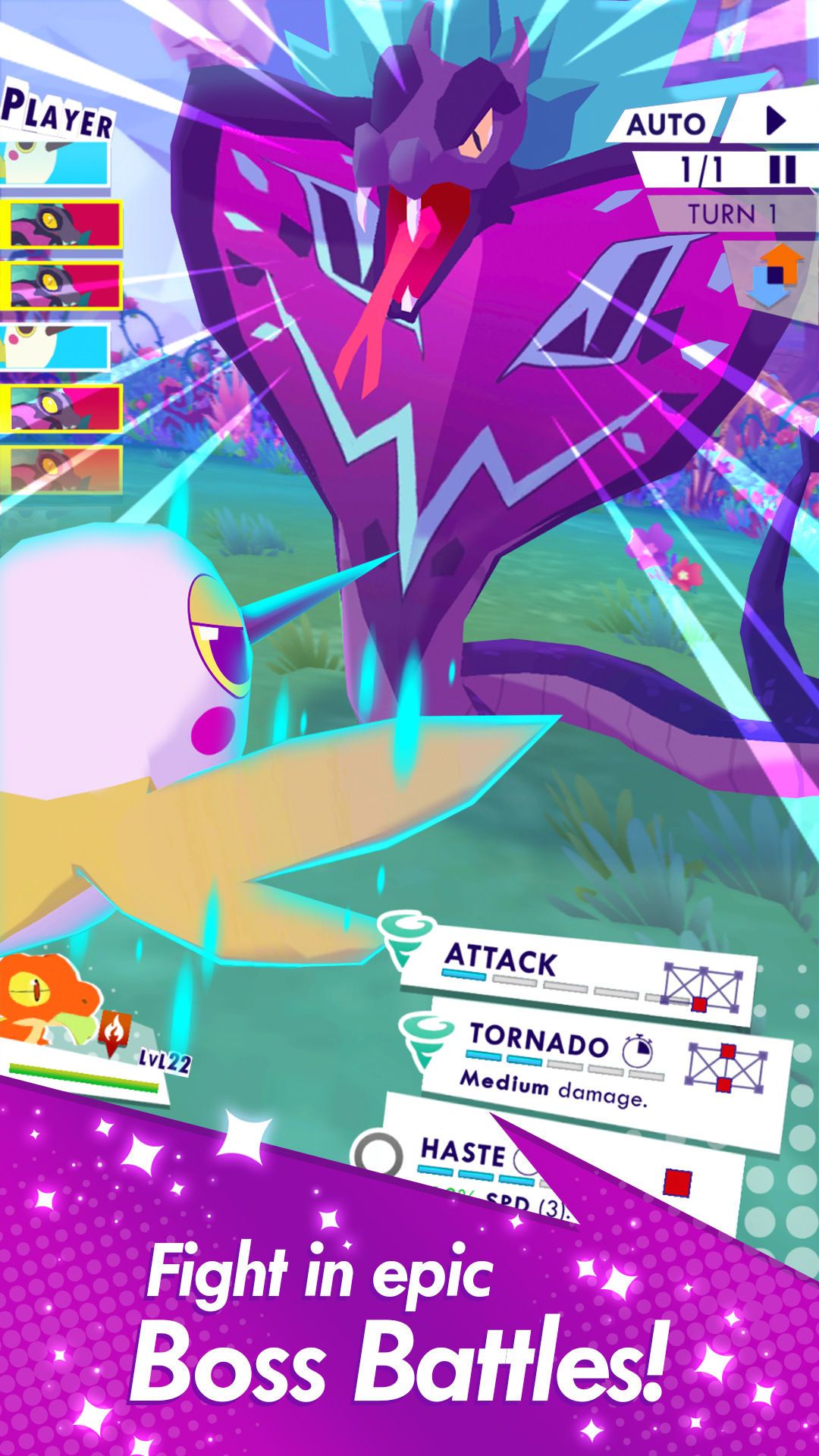 Скриншот игры Battlemons: Monster RPG